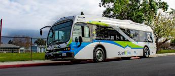 DuarteBus Viewed from Side